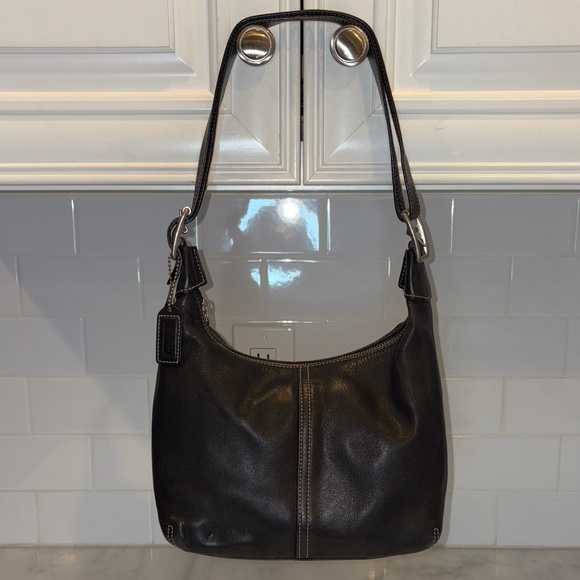 Coach Vintage Leather Convertible Hobo Bag - Picture 1 of 16